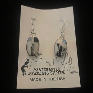 Sterling Silver Geometric Earrings